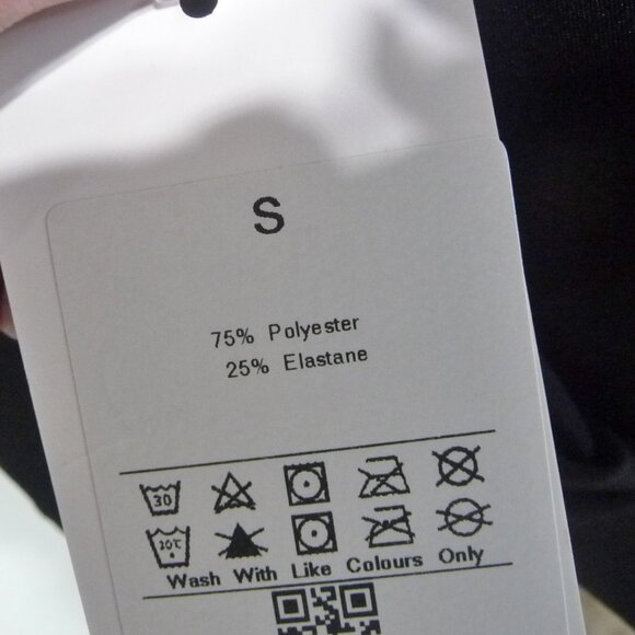 HALARA BLACK DRESS SIZE SMALL - Picture 5 of 7